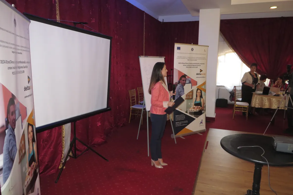 DELTA - DEzvoLTArea și inserția profesională a resurselor umane inactive din Regiunea Sud-Est