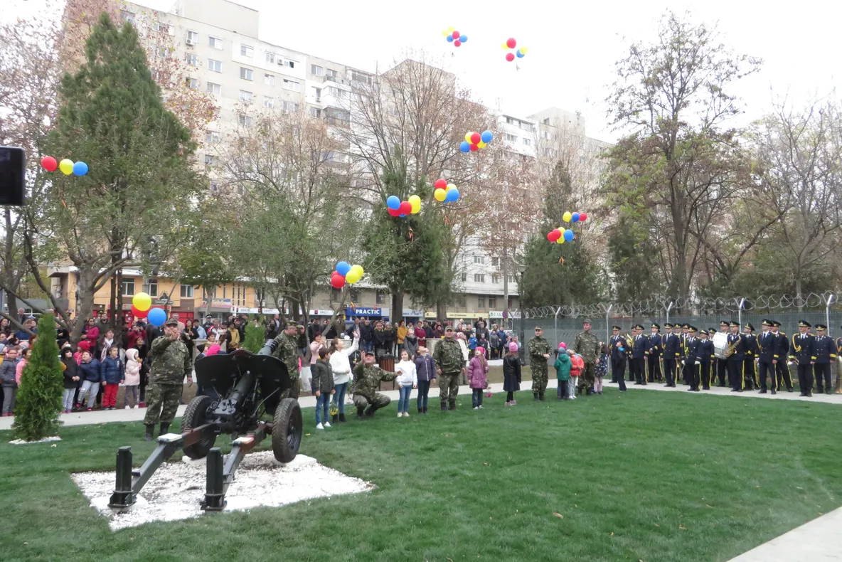 Inaugurare la Brăila a unui Ansamblu Comemorativ al Eroilor Neamului