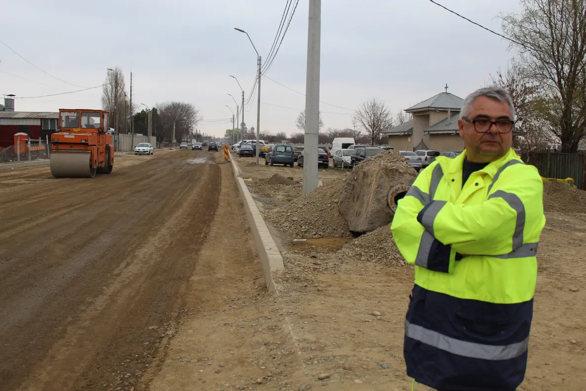 Lucrările pe șoseaua Focșani ar putea fi gata până la sfârșitul lunii aprilie