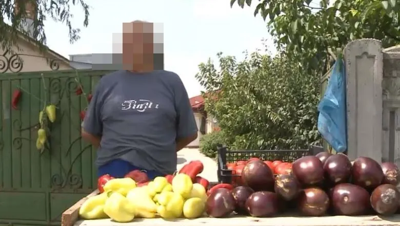37 kg de legume, au fost confiscate din poarta unui tânăr, în Râmnicelu