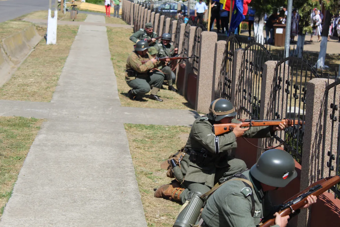 Reconstituirea ”bătăliei” de la Gemenele din 28 august 1944