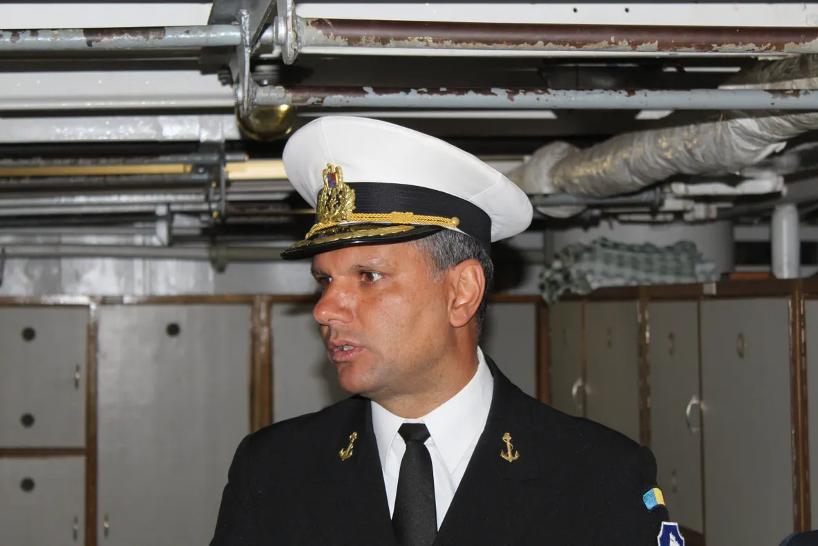 Mircea Târhoacă s-a întors la Brăila la comanda navei-școală ”Mircea”