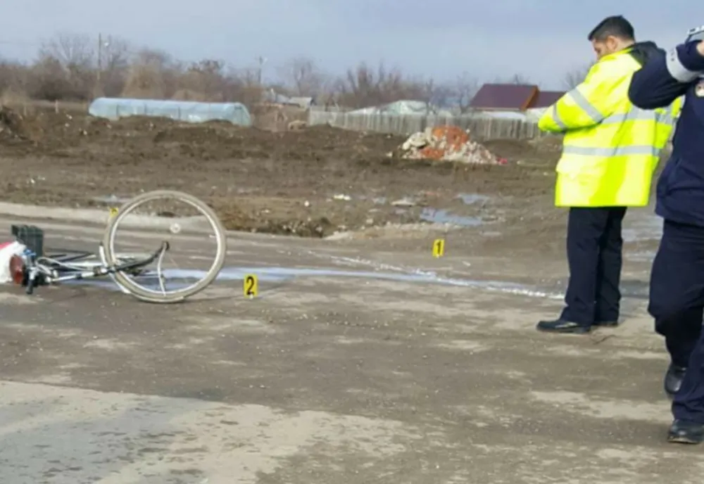 A căzut de pe bicicletă și s-a ales cu dosar penal