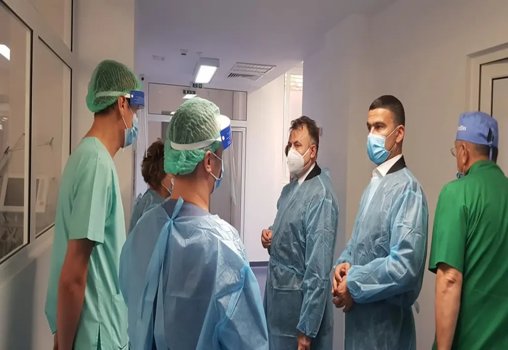 Vizita ministrului Tătaru la Brăila - UPU și ATI pregătite pentru pacienți