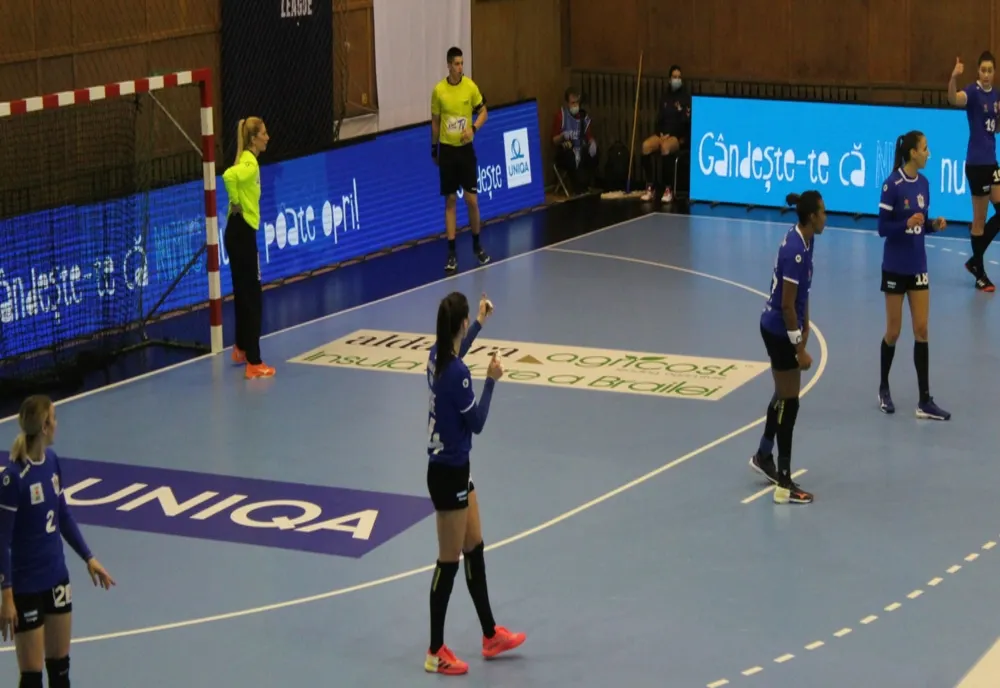 HC Dunărea Brăila pierde primul meci din grupele EHF European League