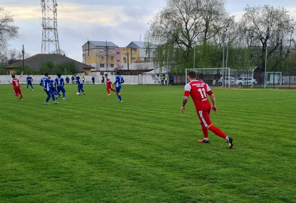 Dacia Unirea Brăila a învins cu 8-1 pe Sportul Chiscani în penultima etapă din seria a II-a a Ligii a 3-a