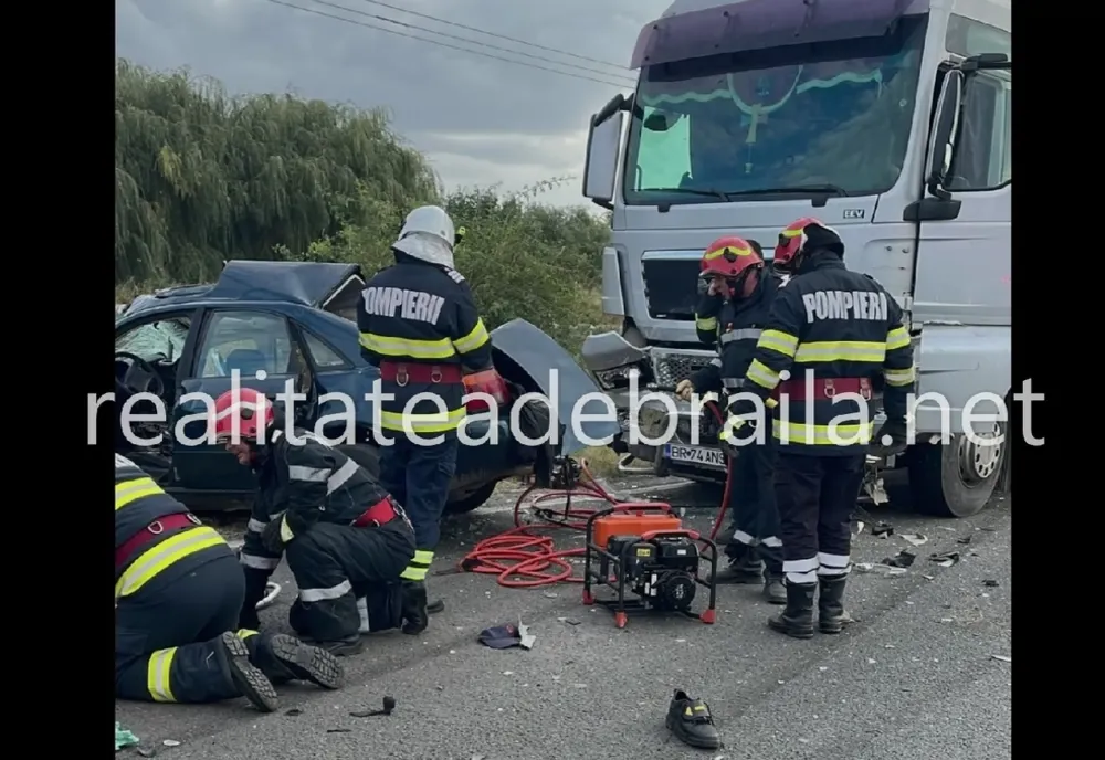 Accident mortal pe DE 584