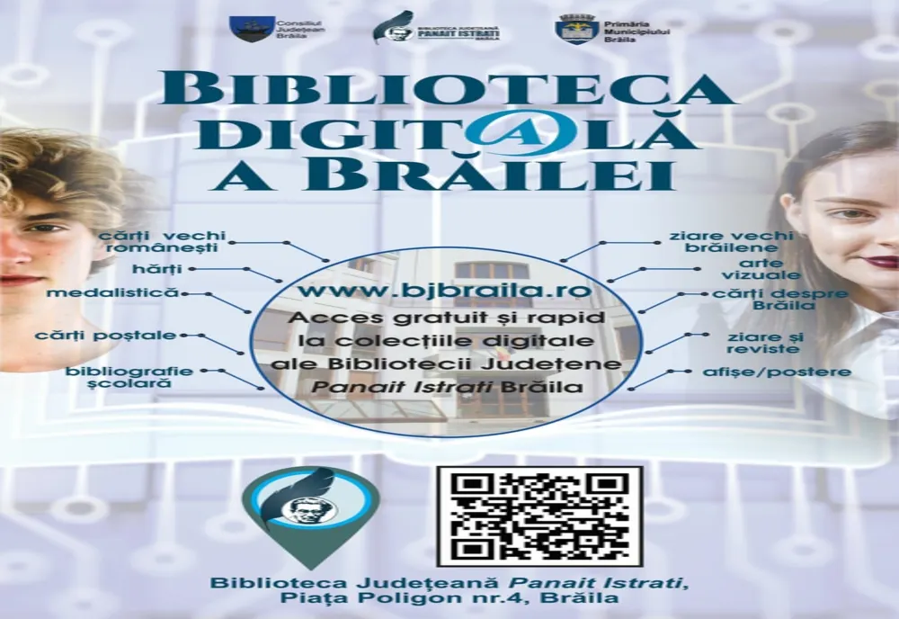 Acces gratuit și deschis la Biblioteca Digitală a Brăilei
