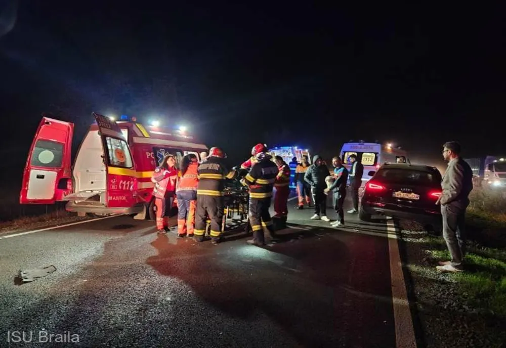 ACCIDENT PE DE 584; O FEMEIE ŞI O FETIŢĂ DE 3 ANI AU MURIT; ALTE DOUĂ PERSOANE SUNT RĂNITE