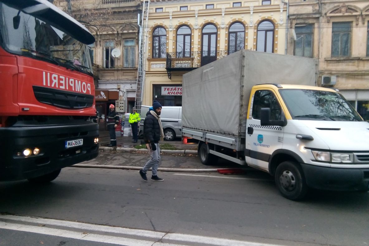 Update: Incendiu pe strada 1 Decembrie 1918