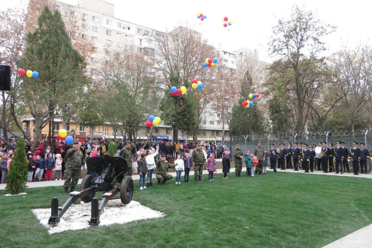 Inaugurare la Brăila a unui Ansamblu Comemorativ al Eroilor Neamului