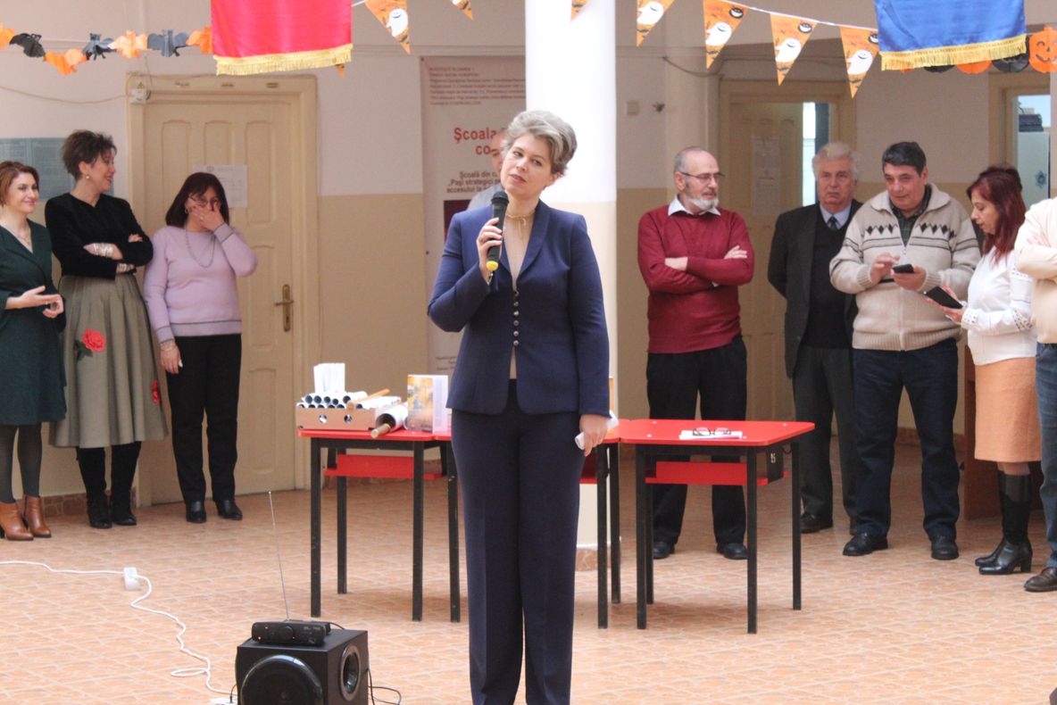 Foști absolvenți invitați la ziua patronului spiritual al Școlii Anton Pann