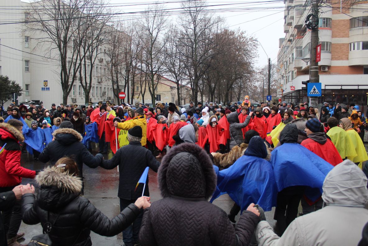 Puțini brăileni la manifestările dedicate Zilei Unirii de la Brăila