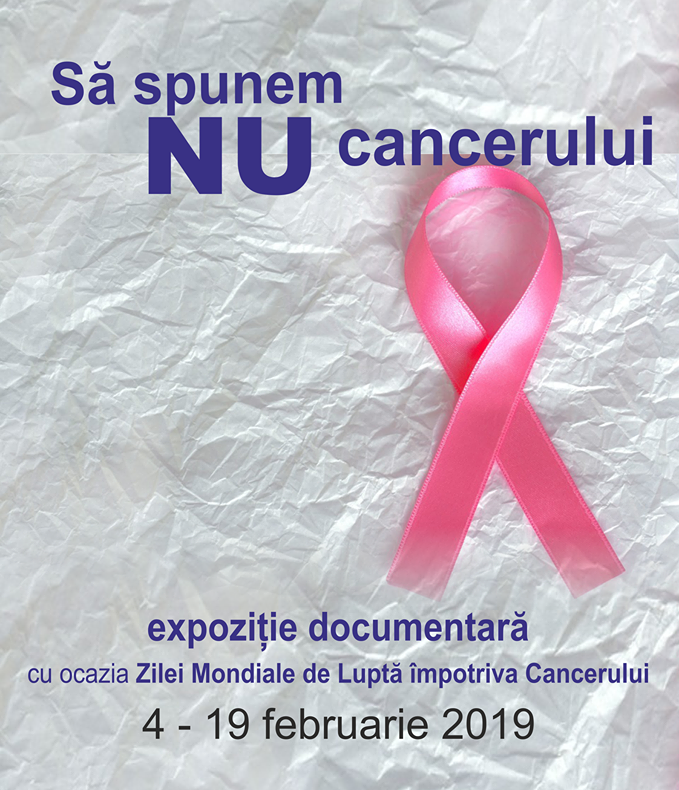 Să spunem NU cancerului, expoziție de lucrări de specialitate
