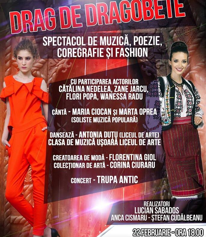 Drag de Dragobete, pe scena Teatrului Maria Filotti