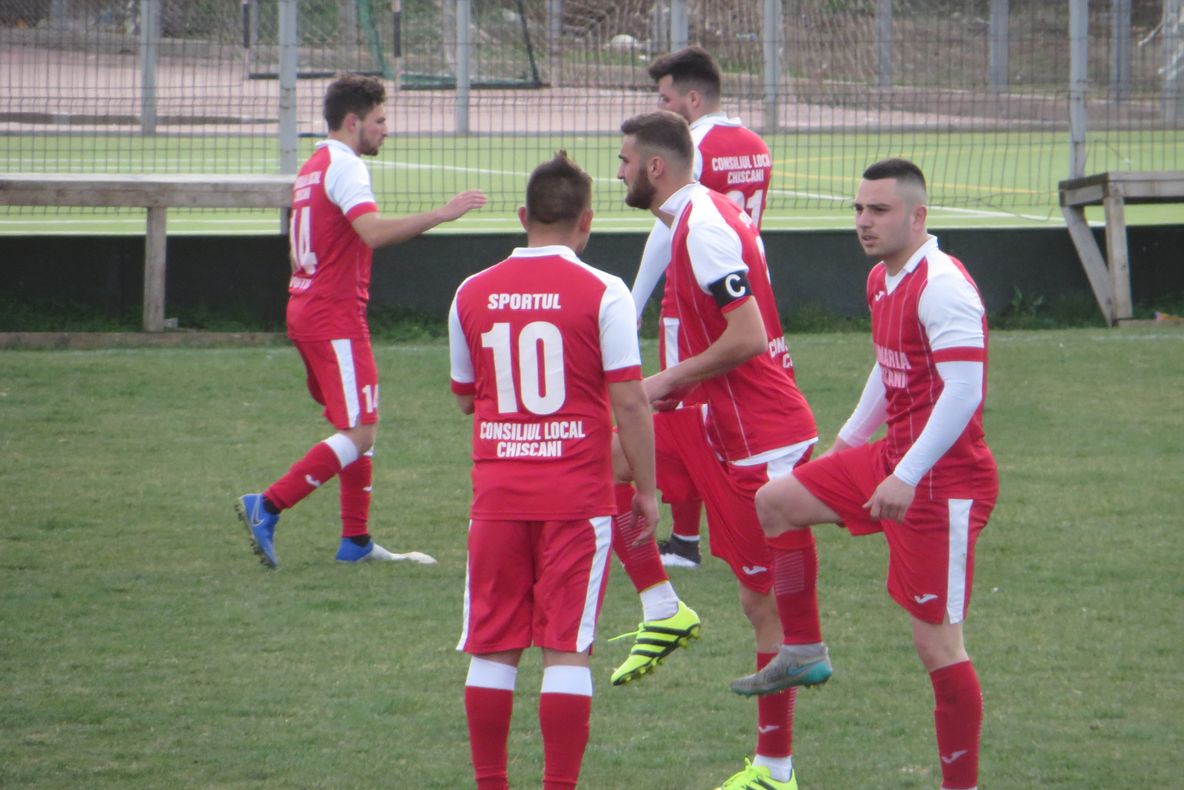Sportul Chiscani și CS Făurei au obținut puncte importante în deplasările din etapa a 19-a