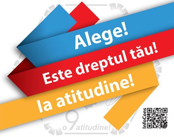 Pe 30 martie se desfășoară faza județeană a concursului ”Alege! Este dreptul tău!”