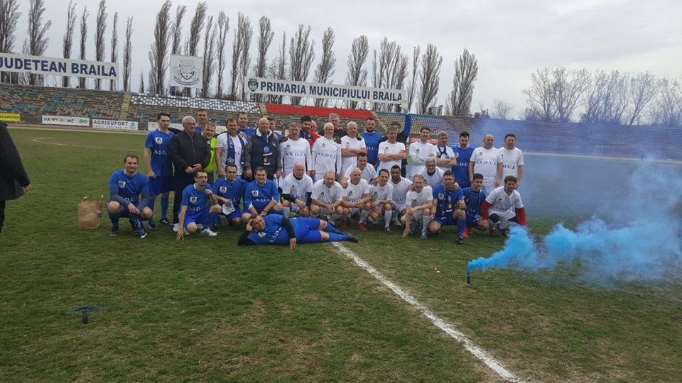 Dacia Unirea Brăila a aniversat un veac la curtea sportului rege