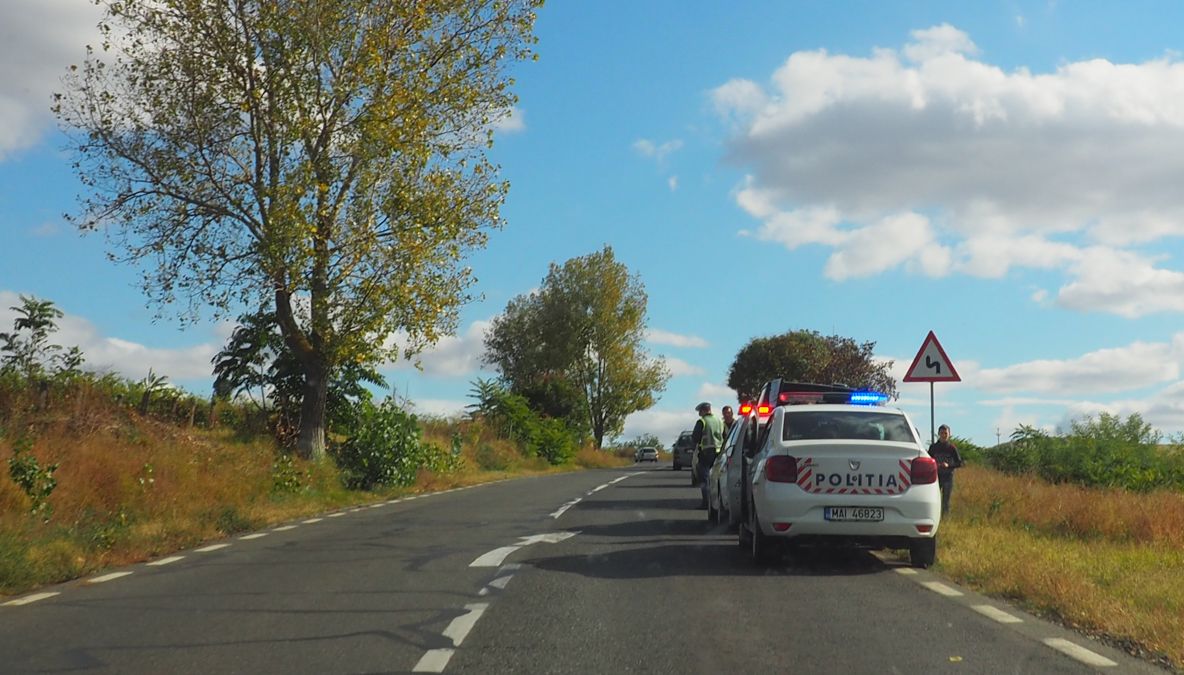 Fier vechi fără documente, confiscat de polițiști
