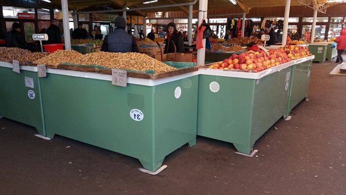 Se modernizează sectorul de fructe din Piața Halelor!