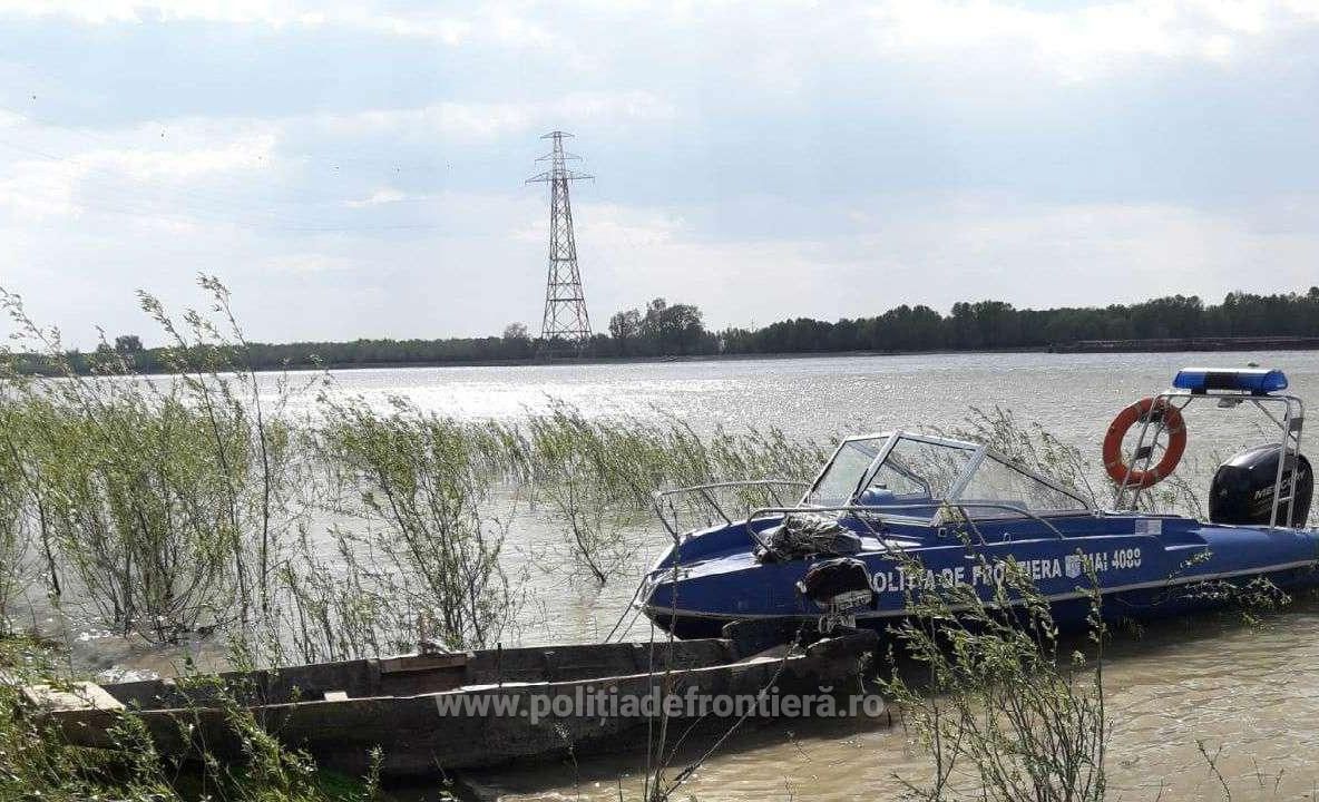 Infracţiuni de braconaj piscicol constatate de poliţiştii de frontieră brăileni