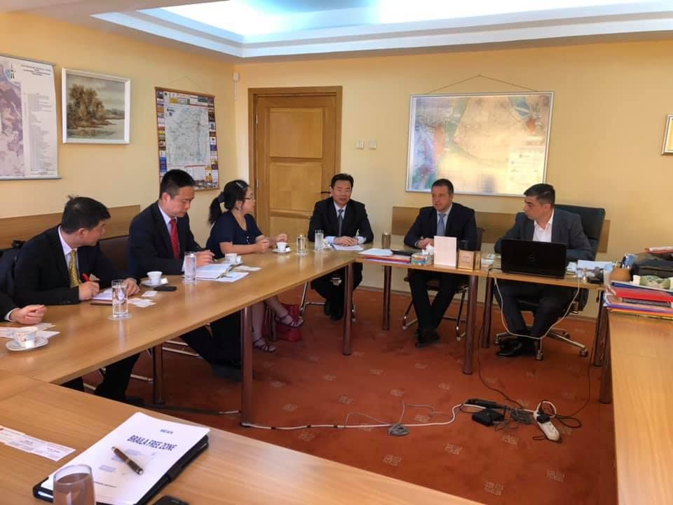 Delegație chineză, în vizită la Consiliul Județean Brăila