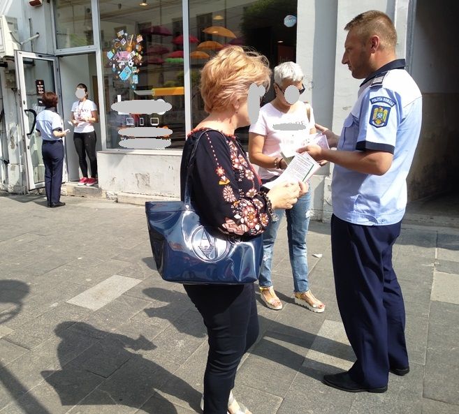 Hărțuirea stradală, tema abordată astăzi de polițiștii brăileni