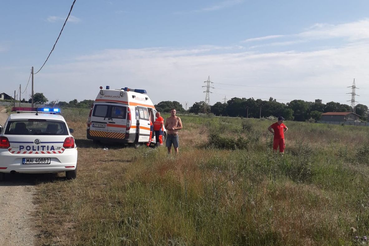 Un brăilean a produs un grav accident la Eforie Nord. Victima preluată cu elicopterul SMURD