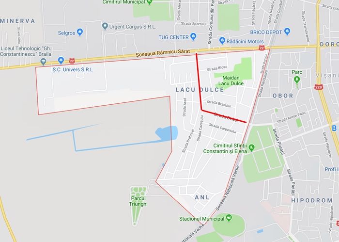 O nouă licitație pentru asfaltarea cartierului Lacu Dulce