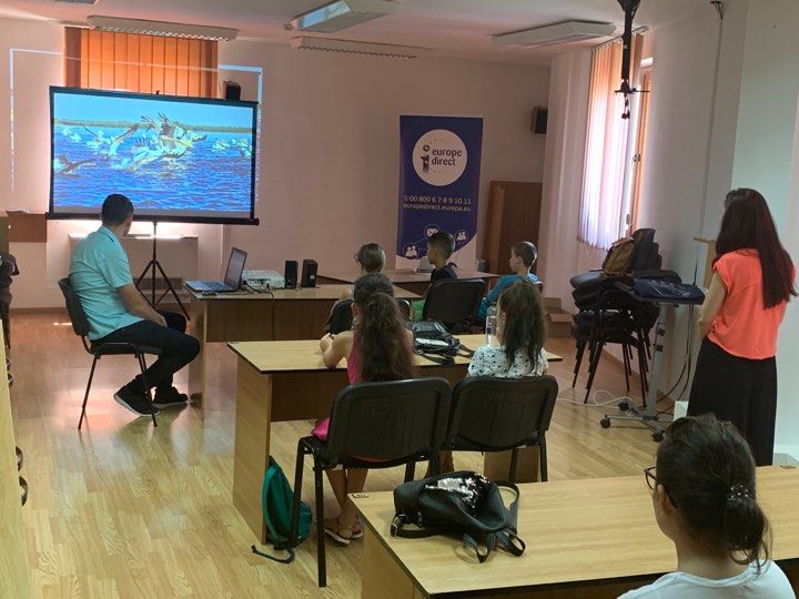 Centrul de Informare Europe Direct Braila a participat la Clubul de Vacanță - ”Școala de Vară Dunareană 2019”.