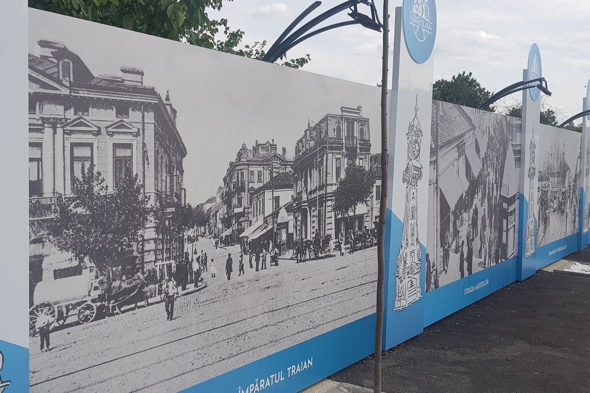 Primăria Brăila se mândrește cu ”gardul vopsit”! Siguranța pietonilor sau eleganța orașului?