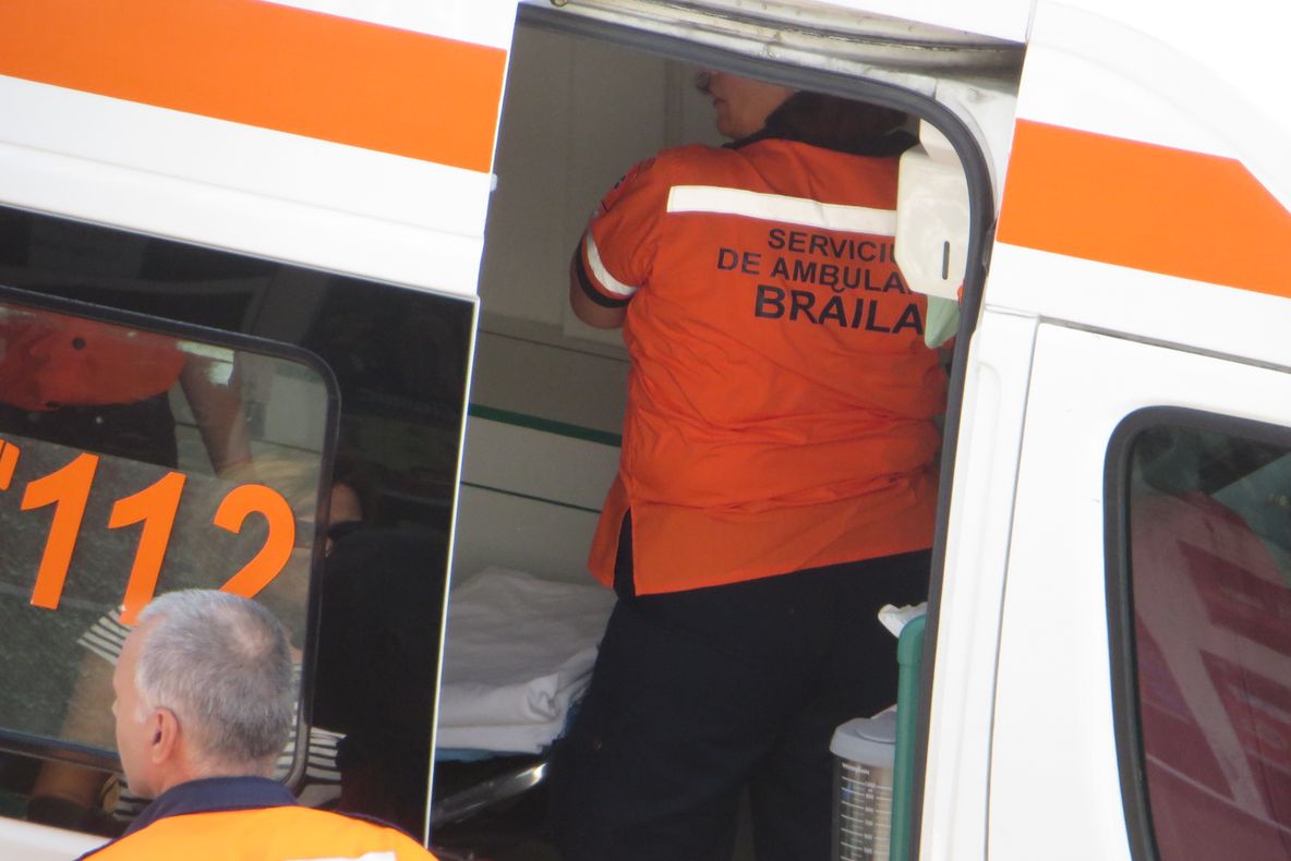 Accident în cartierul Brăilița
