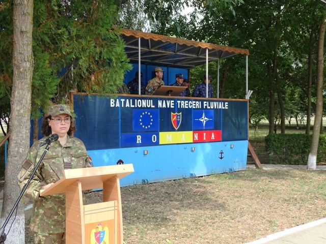 Aniversarea a 24 de ani de la înfiinţarea Batalionului Nave Treceri Fluviale