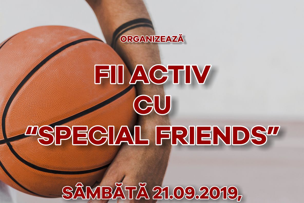 Fii activ cu Special Friends