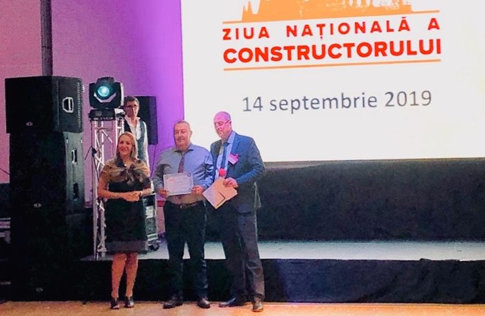 Cezar Caramihai, inginerul care a proiectat stația din Vădeni, premiat la Zilei Naționale a Constructorului – 2019
