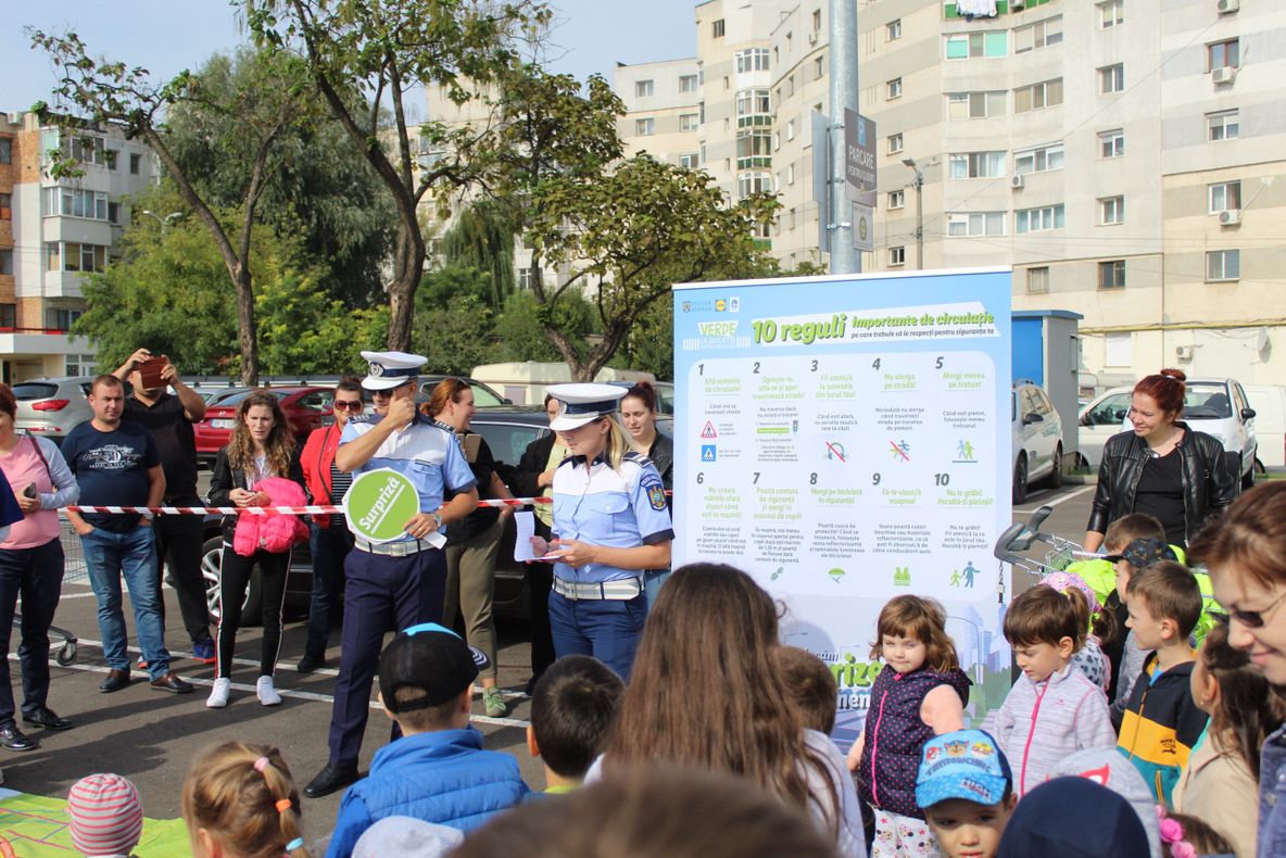 Campanie pentru educația copiilor: Verde la educație pentru circulație
