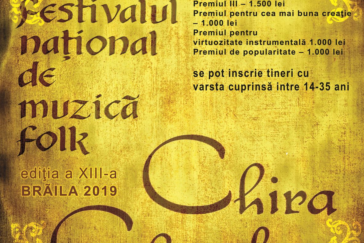 Festivalul Chira Chiralina a ajuns la a XIII-a ediție