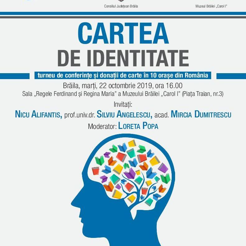 Turneul „Cartea de identitate” ajunge marți la Brăila