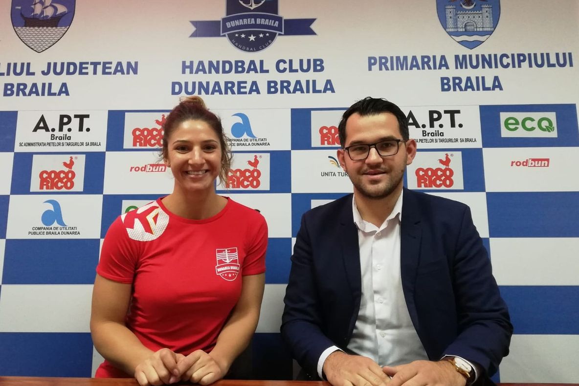 Claudia Constantinescu a semnat cu Dunărea Brăila