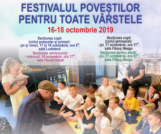 Festivalul poveștilor pentru toate vârstele
