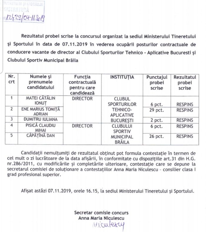 RESPINS pentru a doua oară! Claudiu Pisică a obținut doar 6 puncte la examenul pentru conducerea CSM!