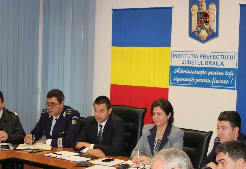 Prefectul Brăilei lăudat de ministrul de interne