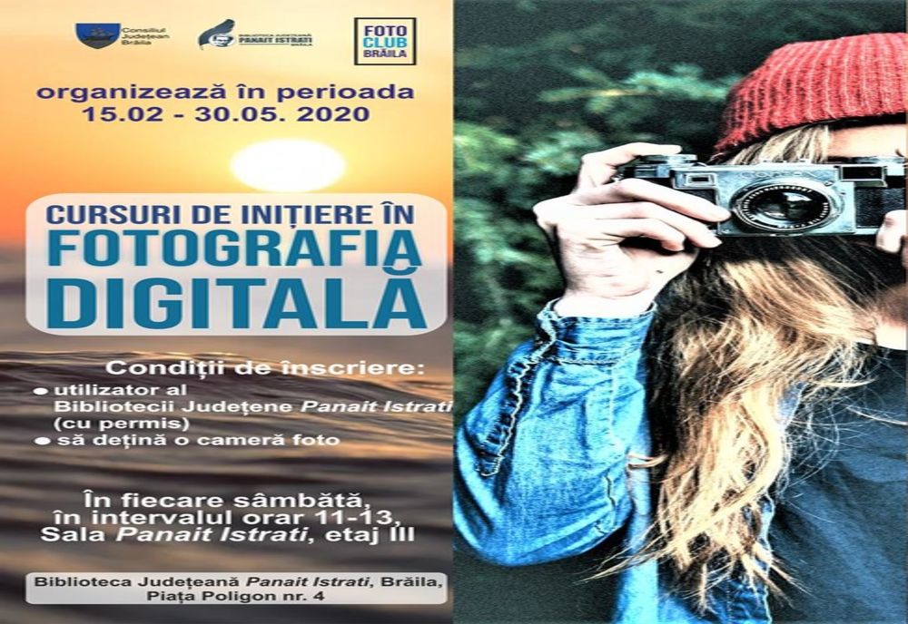 Cursul de Inițiere în fotografia digitală