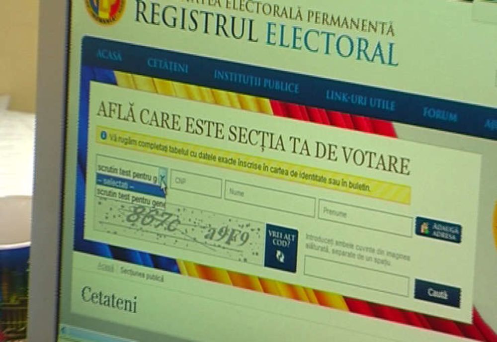 Câți votanți sunt înscriși în Registrul electoral la data de 31 ianuarie 2020