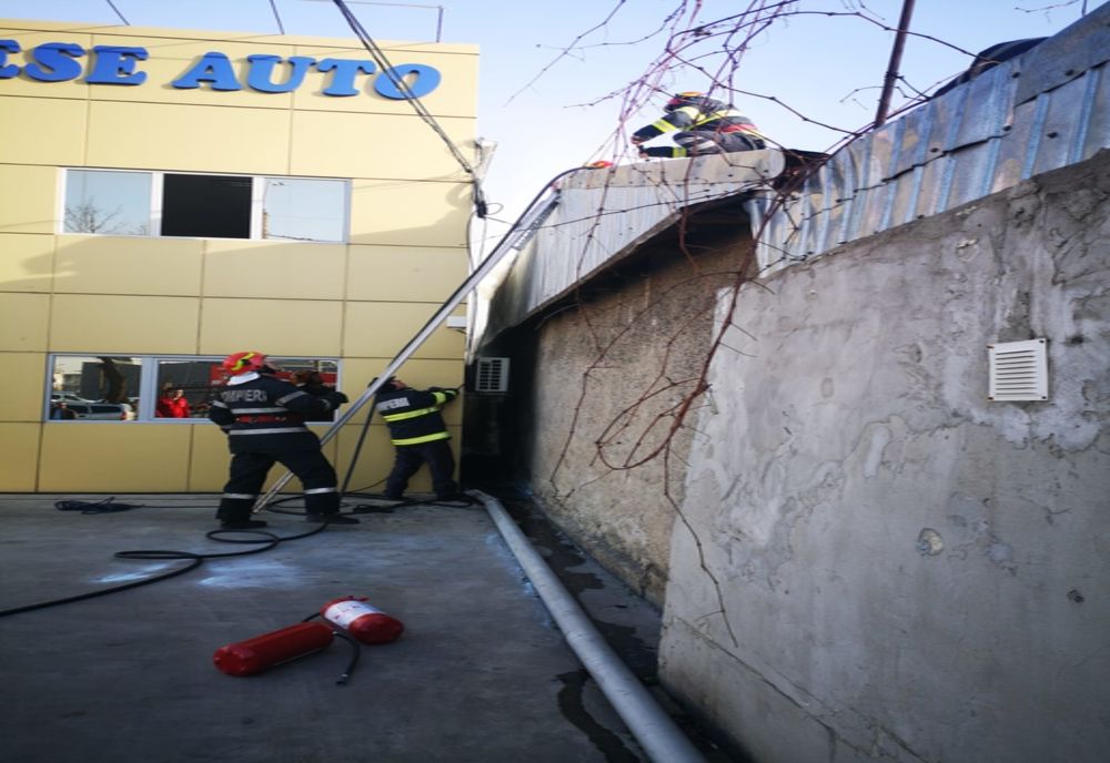 Val de incendii la care au intervenit pompierii brăileni în cursul zilei de ieri