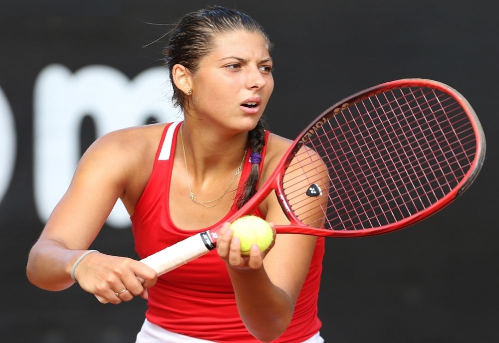 Eliminată la simplu, Georgia Crăciun joacă la dublu pe tabloul principal de la turneul ITF de la Cairo