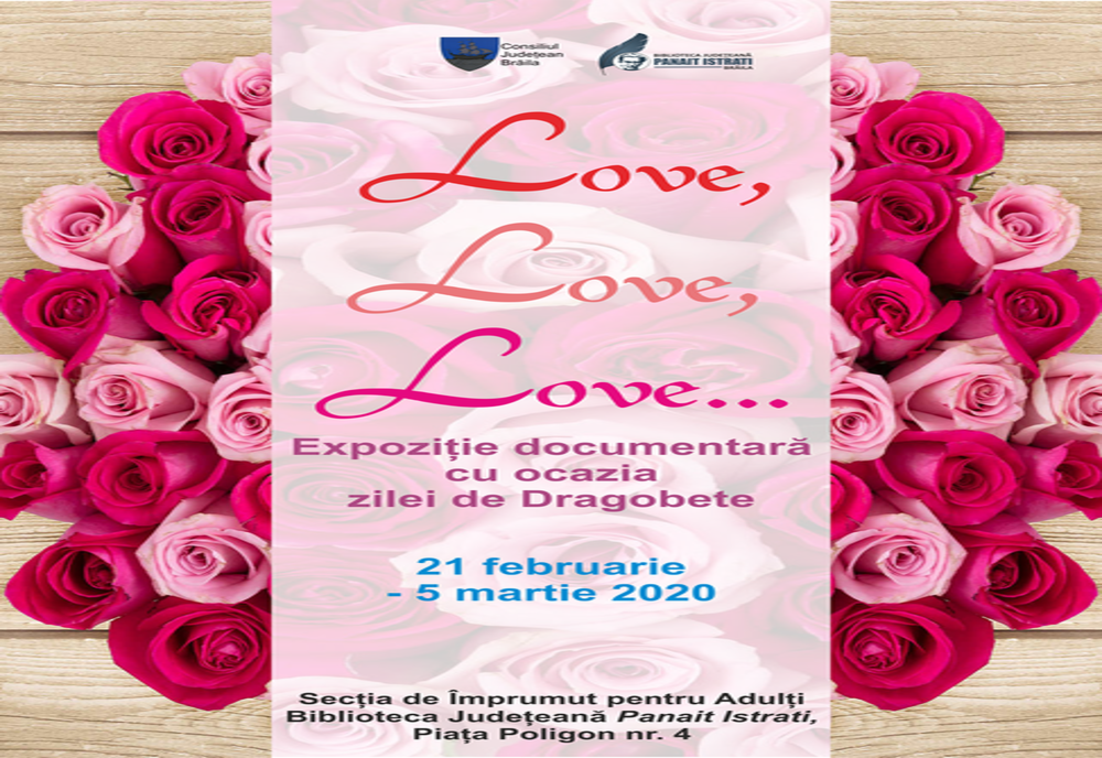 Dragobete- expoziție documentară la Biblioteca Județeană Brăila
