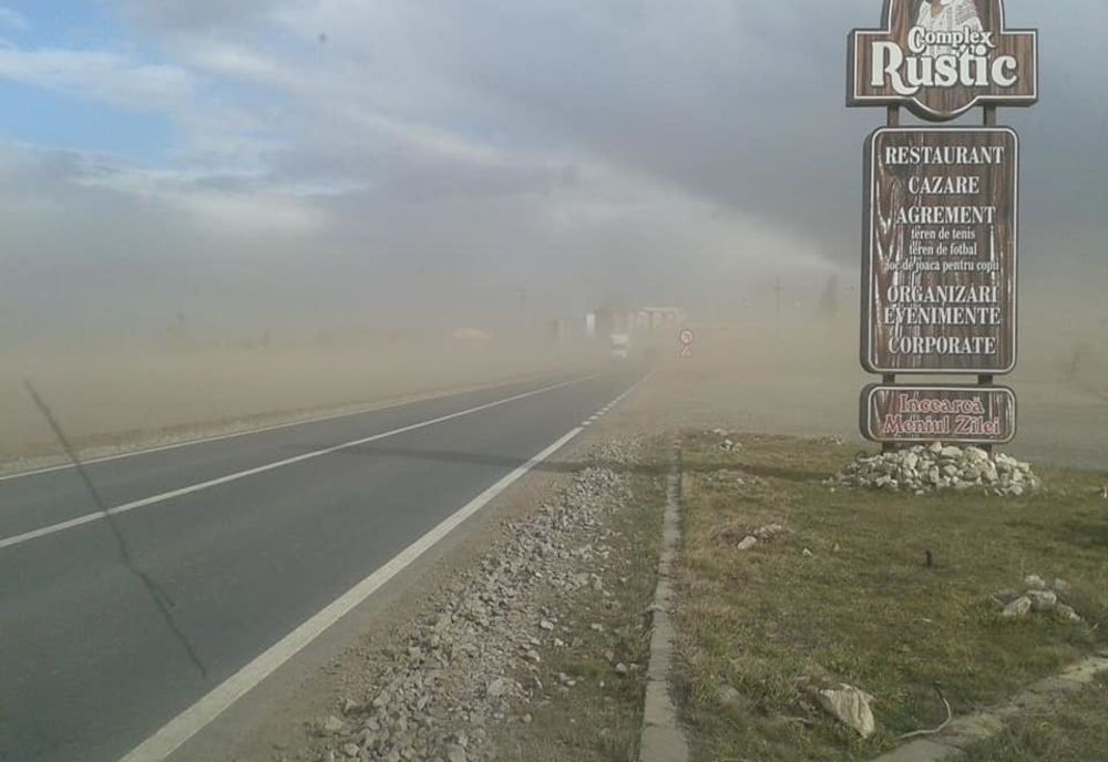 Fenomene meteo care au creat probleme în trafic în județul Brăila