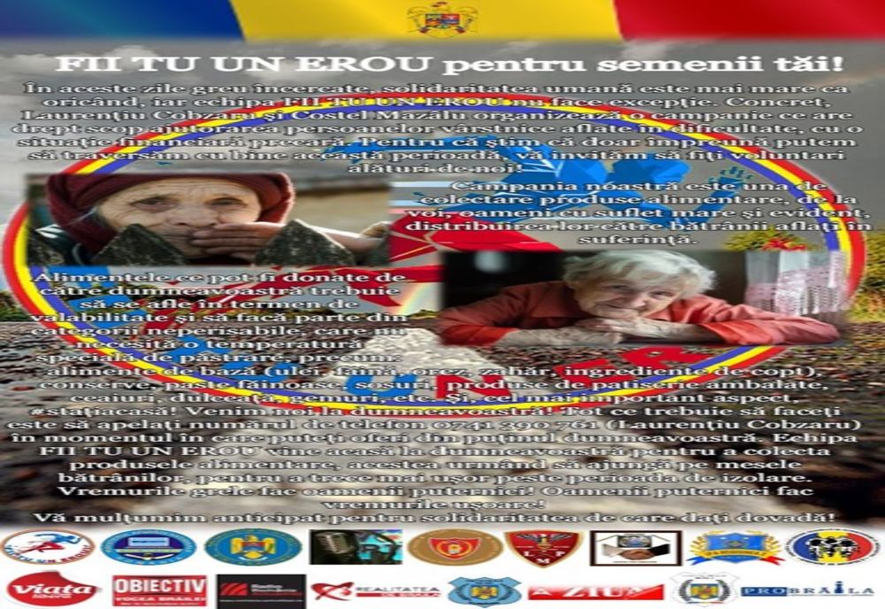 FII TU UN EROU pentru semenii tai!