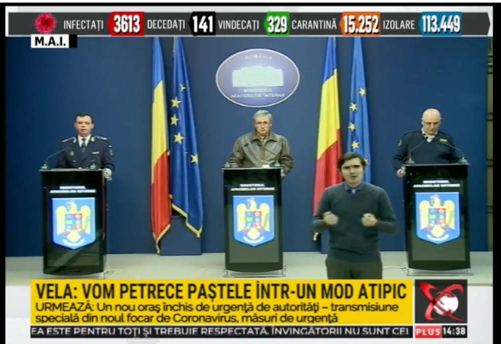 ORDONANȚA MILITARĂ 7. Marcel Vela, Raed Arafat și Bogdan Despescu  susțin o conferință de presă la această oră la sediul Ministerului Afacerilor Interne.